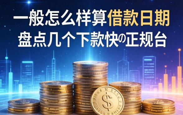 一般怎么样算借款日期？盘点几个下款快的正规平台