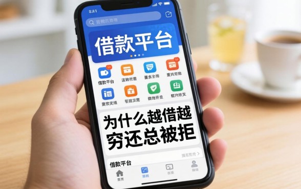 我手机里装了八个借款平台，为什么越借越穷还总被拒