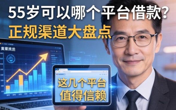 55岁可以哪个平台借款？正规渠道大盘点，这几个平台值得信赖