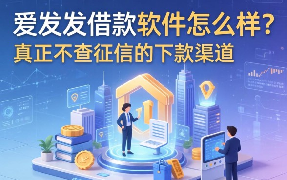 爱发发借款软件怎么样?分享几个真正不查征信的下款渠道