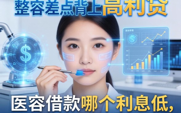 我整容差点背上高利贷，医美借款哪个利息低，百分百下款无视黑白户口子真的靠谱吗