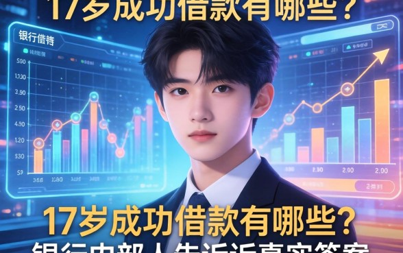 17岁成功借款的有哪些？银行内部人告诉你真实答案