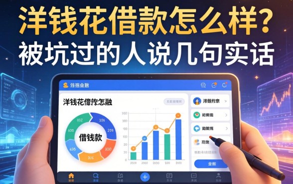 洋钱花借款怎么样?被坑过的人说几句实话