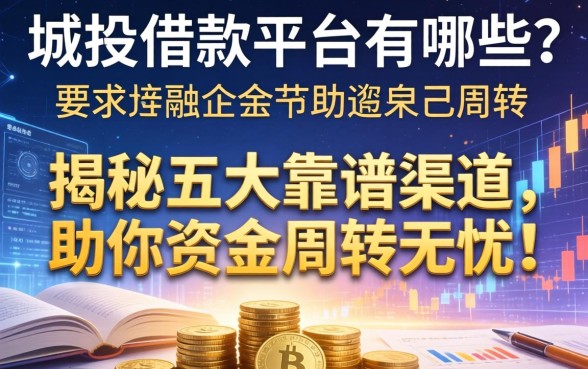 城投借款平台有哪些？揭秘五大靠谱渠道，助你资金周转无忧！