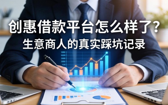 创惠借款平台怎么样了？一个生意人的真实踩坑记录