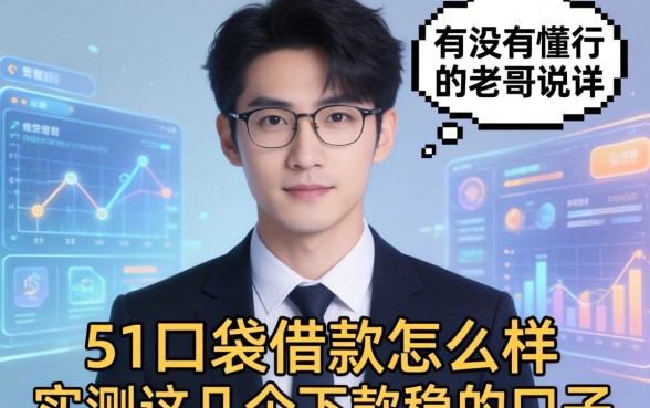 有没有懂行的老哥说说51口袋借款怎么样？实测这几个下款稳的口子