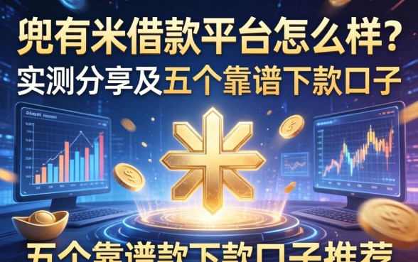 兜有米借款平台怎么样？实测分享及五个靠谱下款口子推荐