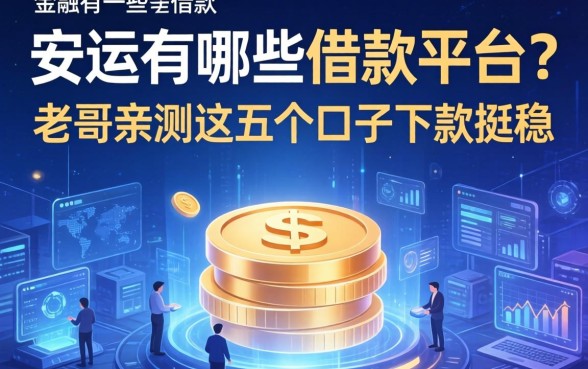 安远有哪些借款平台？老哥亲测这五个口子下款挺稳