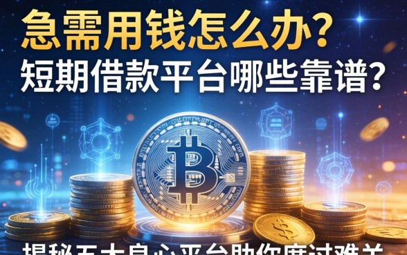 急需用钱怎么办？短期借款平台哪些靠谱？揭秘五大良心平台助你度过难关