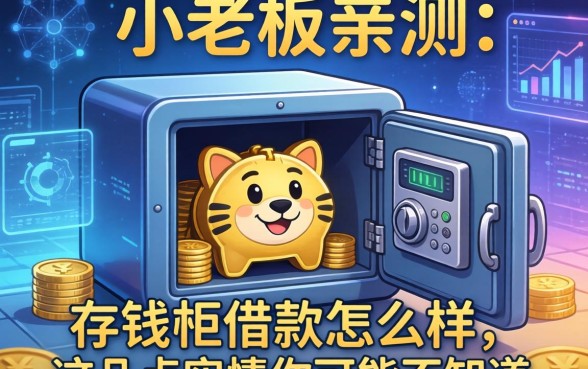 小老板亲测：存钱柜借款怎么样，这几点实情你可能不知道
