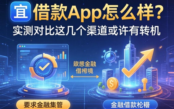 宜借款app怎么样？实测对比这几个渠道或许有转机