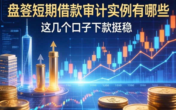 盘点短期借款审计实例有哪些,这几个口子下款挺稳