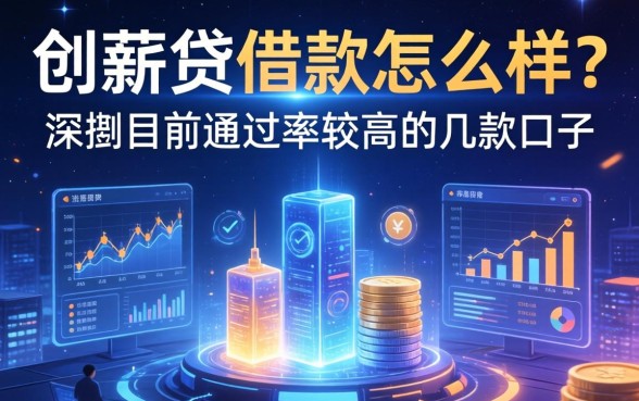 创薪贷借款怎么样？深扒目前通过率较高的几款口子