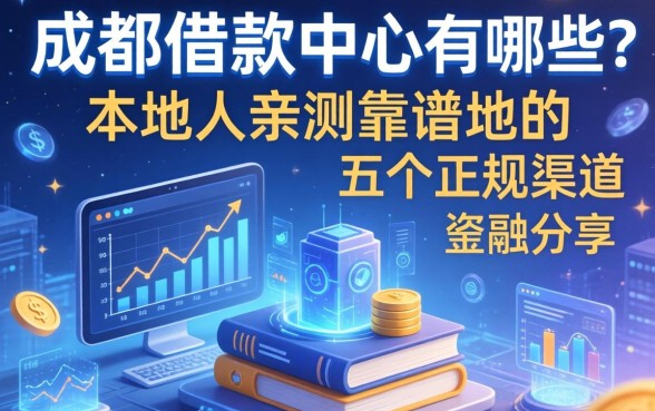 成都借款中心有哪些？本地人亲测靠谱的五个正规渠道分享