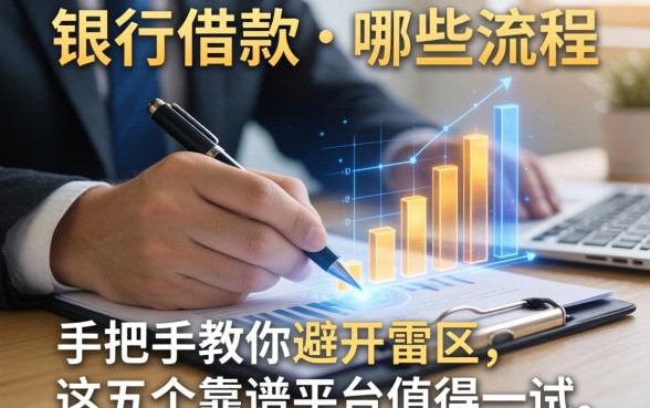 银行借款要哪些流程?手把手教你避开雷区,这五个靠谱平台值得一试