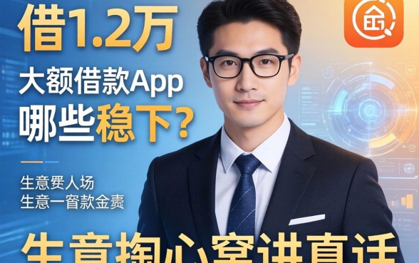 借1-2万大额借款app哪些稳下？生意人掏心窝讲真话