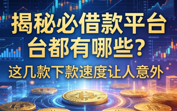 揭秘必借款的平台都有哪些？这几款下款速度让人意外