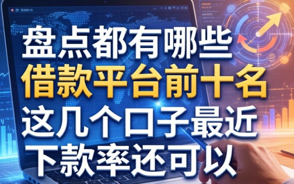 盘点都有哪些借款平台前十名，这几个口子最近下款率还可以