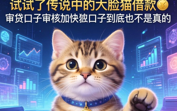 我试了传说中的大脸猫借款,审贷口子审核加快的口子到底是不是真的