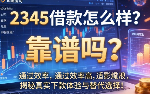 2345借款怎么样？靠谱吗？通过率高吗？揭秘真实下款体验与替代选择