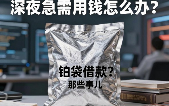 深夜急需用钱怎么办？铂银袋借款怎么样？揭秘靠谱借款平台那些事儿