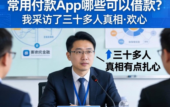 常用付款app哪些可以借款？我采访了三十多人，真相有点扎心
