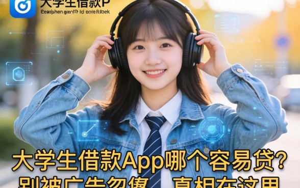 大学生借款app哪个容易贷？别被广告忽悠，真相在这里