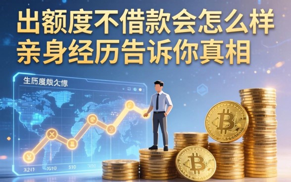 关于出额度不借款会怎么样，亲身经历告诉你真相