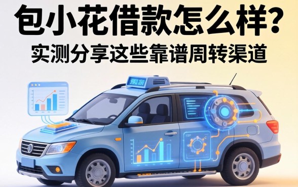 包小花借款怎么样?实测分享这些靠谱周转渠道