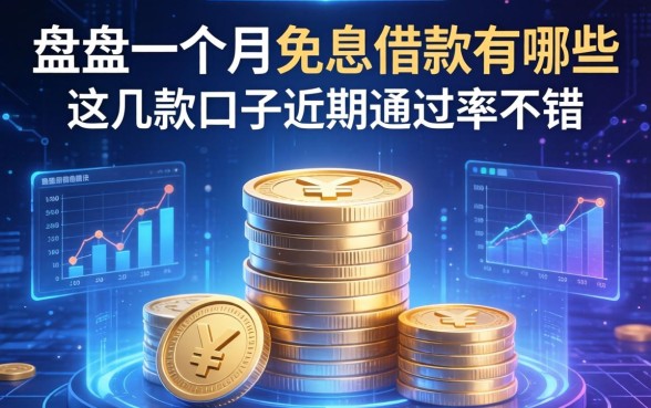 盘点一个月免息借款有哪些，这几款口子近期通过率不错