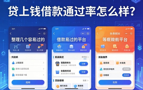 贷上钱借款通过率怎么样?整理几个容易过的平台分享