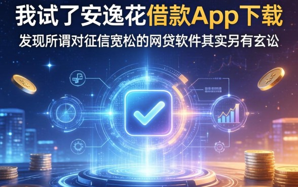 我试了安逸花借款app下载，发现所谓对征信宽松的网贷软件其实另有玄机