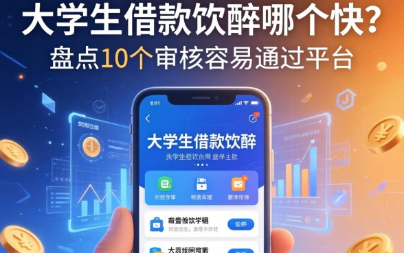 大学生借款软件哪个快？盘点10个审核容易通过的平台