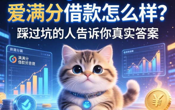 爱满分借款怎么样?一个踩过坑的人告诉你真实答案