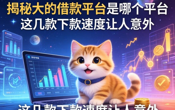 揭秘大的借款平台是哪个平台，这几款下款速度让人意外
