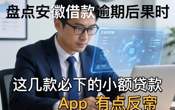我盘点安徽借款逾期后果时,发现这几款必下的小额贷款app有点反常