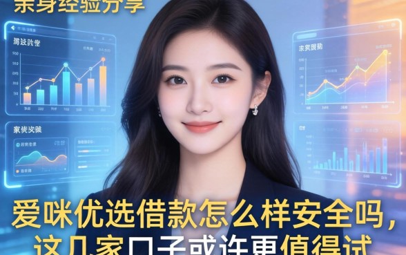 亲身经验分享：爱咪优选借款怎么样安全吗，这几家口子或许更值得试