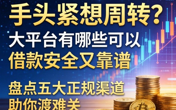 手头紧想周转？大平台有哪些可以借款安全又靠谱？盘点五大正规渠道助你渡难关