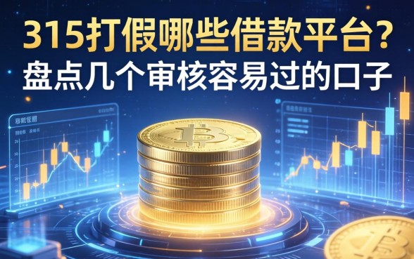 315打假哪些借款平台？盘点几个审核容易过的口子