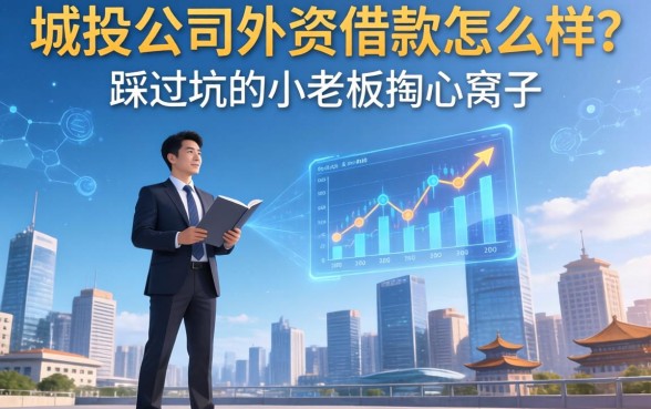 城投公司外资借款怎么样？一个踩过坑的小老板掏心窝子