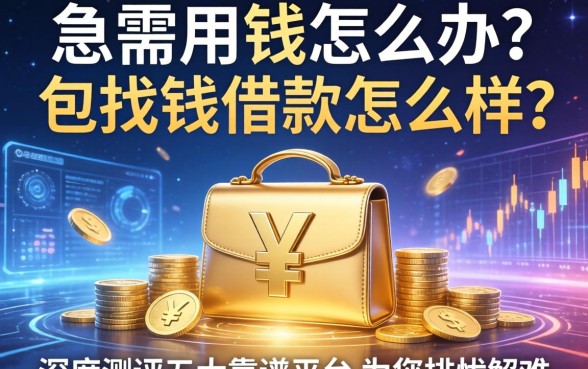 急需用钱怎么办？包找钱借款怎么样？深度测评五大靠谱平台为您排忧解难