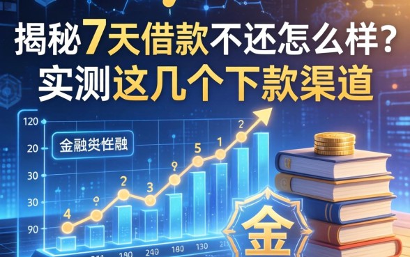 揭秘7天借款不还怎么样？实测这几个下款渠道