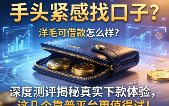 手头紧想找口子？洋钱包借款怎么样？深度测评揭秘真实下款体验，这几个靠谱平台更值得试！