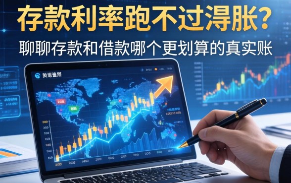 存款利率跑不过通胀？聊聊存款和借款哪个更划算的真实账