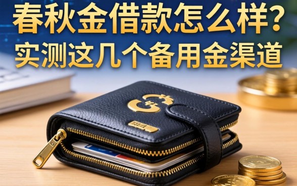 春秋钱包借款怎么样?实测这几个备用金渠道