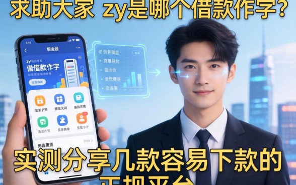 求助大家,zy是哪个借款软件?实测分享几款容易下款的正规平台