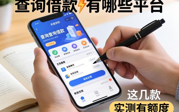 整理查询借款软件有哪些平台，这几款实测有额度