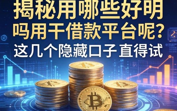 揭秘用哪些好用的借款平台呢?这几个隐藏口子值得一试