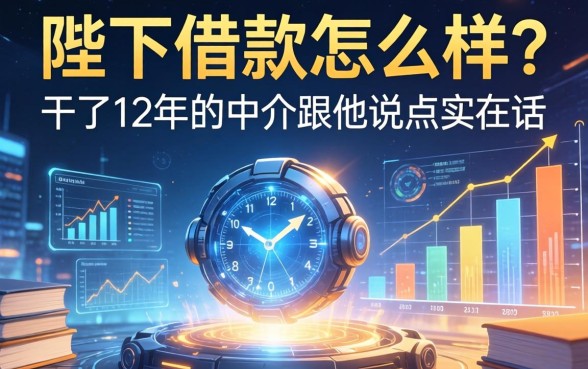 陛下借款怎么样?干了12年的中介跟你说点实在话