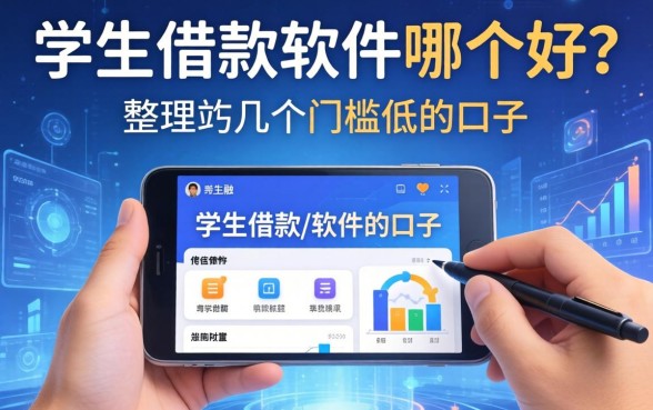 学生借款的软件哪个好？整理了几个门槛低的口子